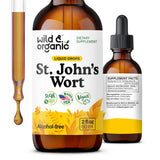 Wild & Organic St John's Wort Tincture 450mg front view