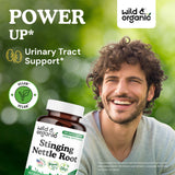 Wild & Organic Stinging Nettle Capsules 500mg side view
