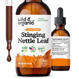 Wild & Organic Stinging Nettle Tincture 600mg front view