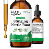 Wild & Organic Stinging Nettle Tincture 600mg front view