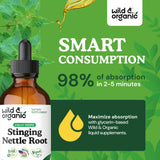 Wild & Organic Stinging Nettle Tincture ingredients list
