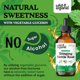 Wild & Organic Stinging Nettle Tincture packaging