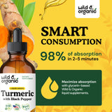 Wild & Organic Turmeric Curcumin Supplement in a lifestyle setting
