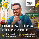 Wild & Organic Yohimbe Drops in a kitchen setting