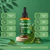 WILDFIELD HERBS Mugwort Herb Drops 209g with herbal supplements
