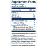 Wiley's Finest Omega-3 Fish Oil bottle with label and dosage information