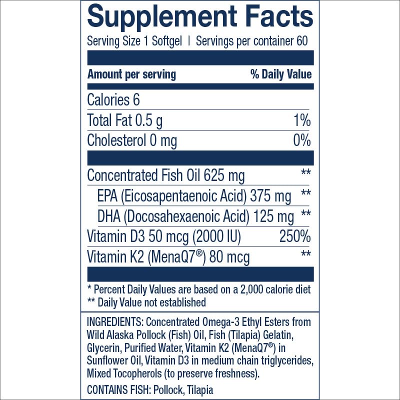 Wiley's Finest Omega-3 Fish Oil capsules close-up