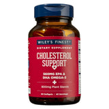 Wiley's Finest Omega-3 Fish Oil Cholesterol Support supplement front view