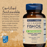 Wiley's Finest Omega-3 Fish Oil Easy Swallow Minis back view