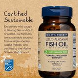 Wiley's Finest Omega-3 Fish Oil Easy Swallow Minis softgel close-up