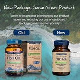 Wiley's Finest Omega-3 Fish Oil Easy Swallow Minis with a glass of water