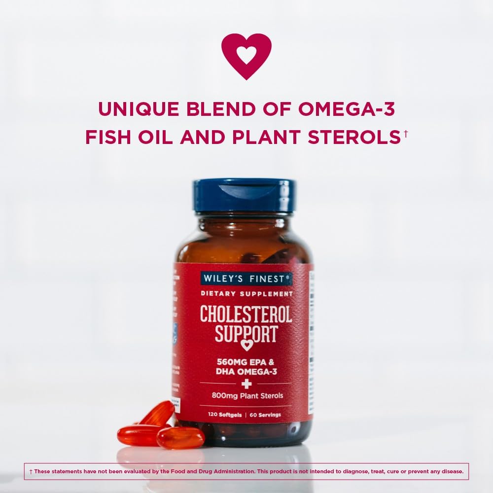 Wiley's Finest Omega-3 Fish Oil Softgels 800mg side view showing softgel