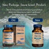 Wiley's Finest Omega-3 Fish Oil Supplement with a glass of water