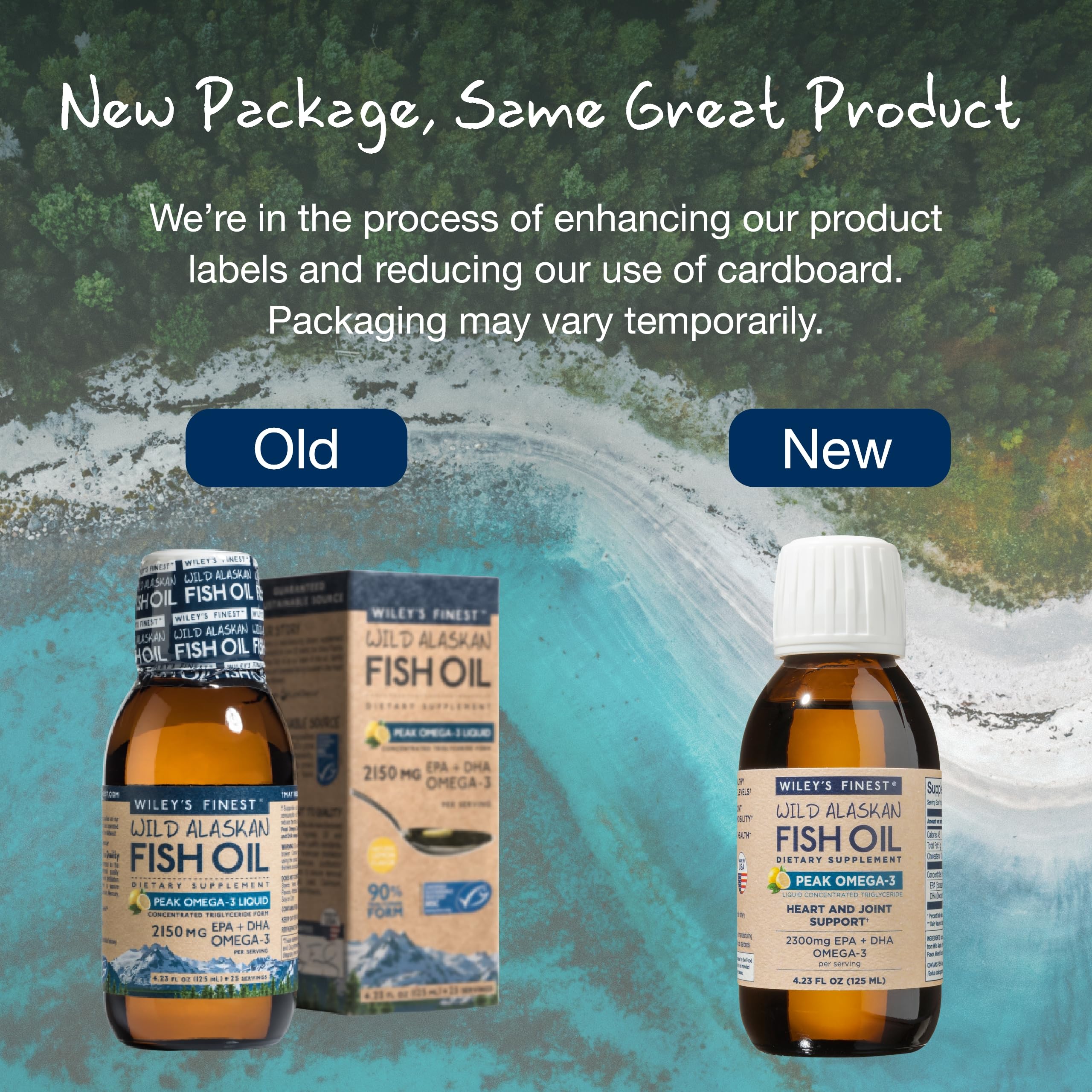 Wiley's Finest Peak Omega-3 Fish Oil Supplement lifestyle scene