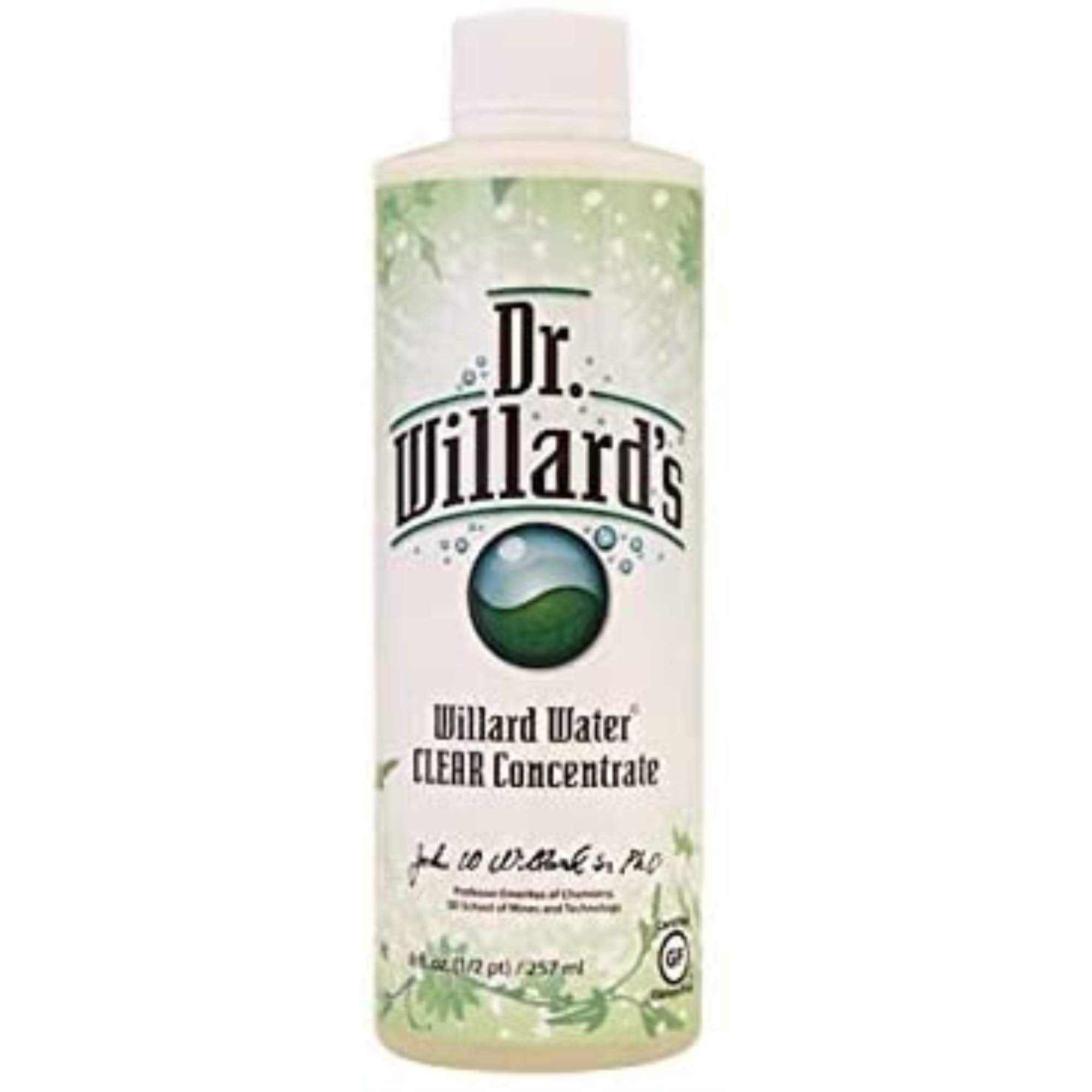 Willard Water CLEAR Concentrate 8oz bottle front view