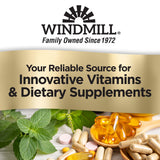Windmill Melatonin 10 mg Timed Release Tablets with ingredients list
