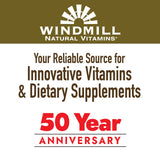 Windmill Melatonin 3 mg tablets in hand
