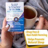 Windmill Sleep Soundly Melatonin Melts 5mg Berry Flavour close-up of melts