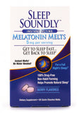 Windmill Sleep Soundly Melatonin Melts 5mg Berry Flavour front view