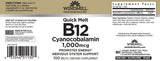 Windmill Sublingual Vitamin B-12 1000 mcg Tablets side view
