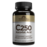 Windmill Vitamin C 250 mg 100 Tablets front view