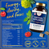 WINDSOR BOTANICALS Adrenal Extracts capsules close-up