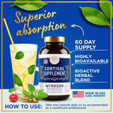 WINDSOR BOTANICALS Adrenal Extracts ingredients list