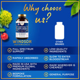 WINDSOR BOTANICALS Adrenal Extracts packaging details