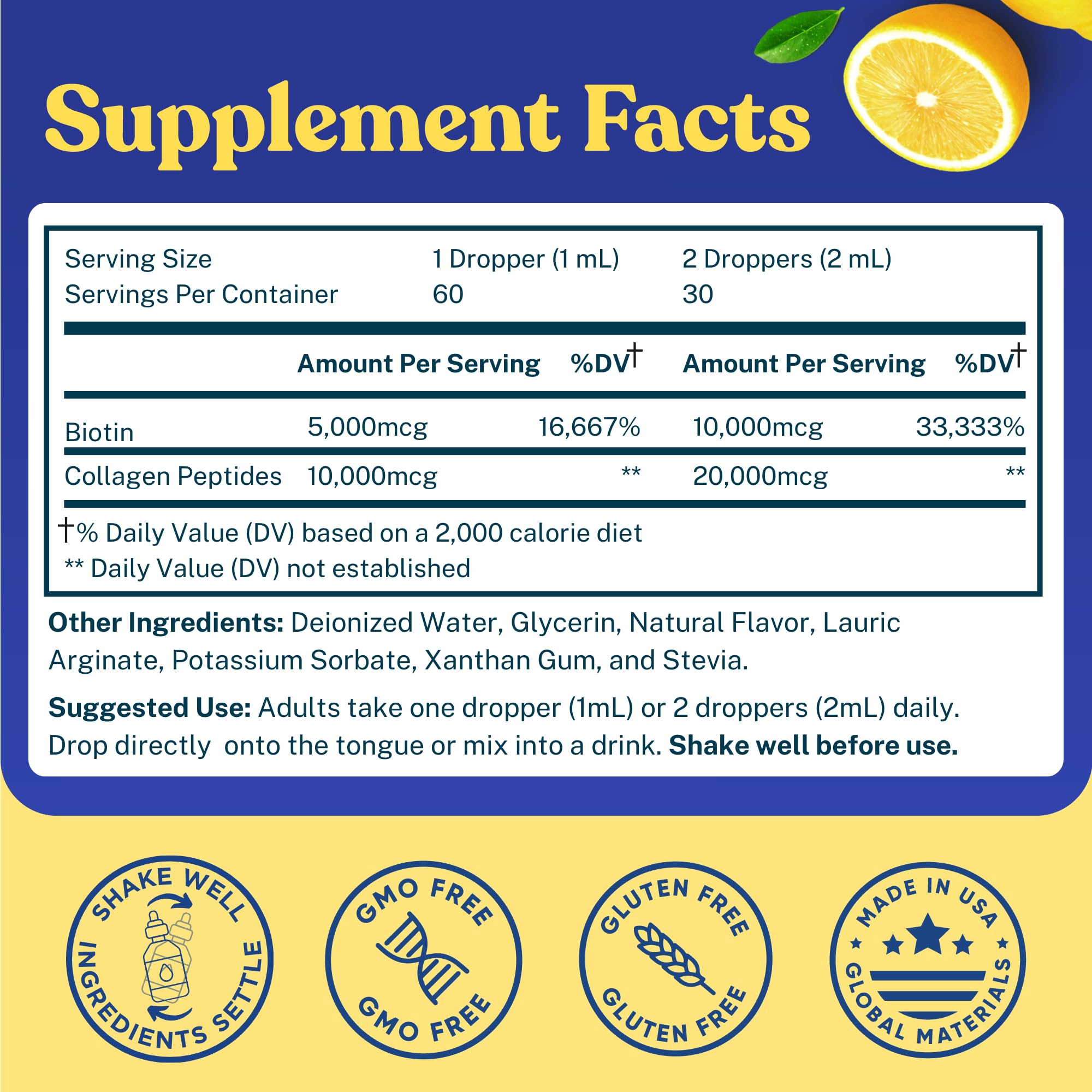 WINDSOR BOTANICALS Collagen Supplement 57g with dropper