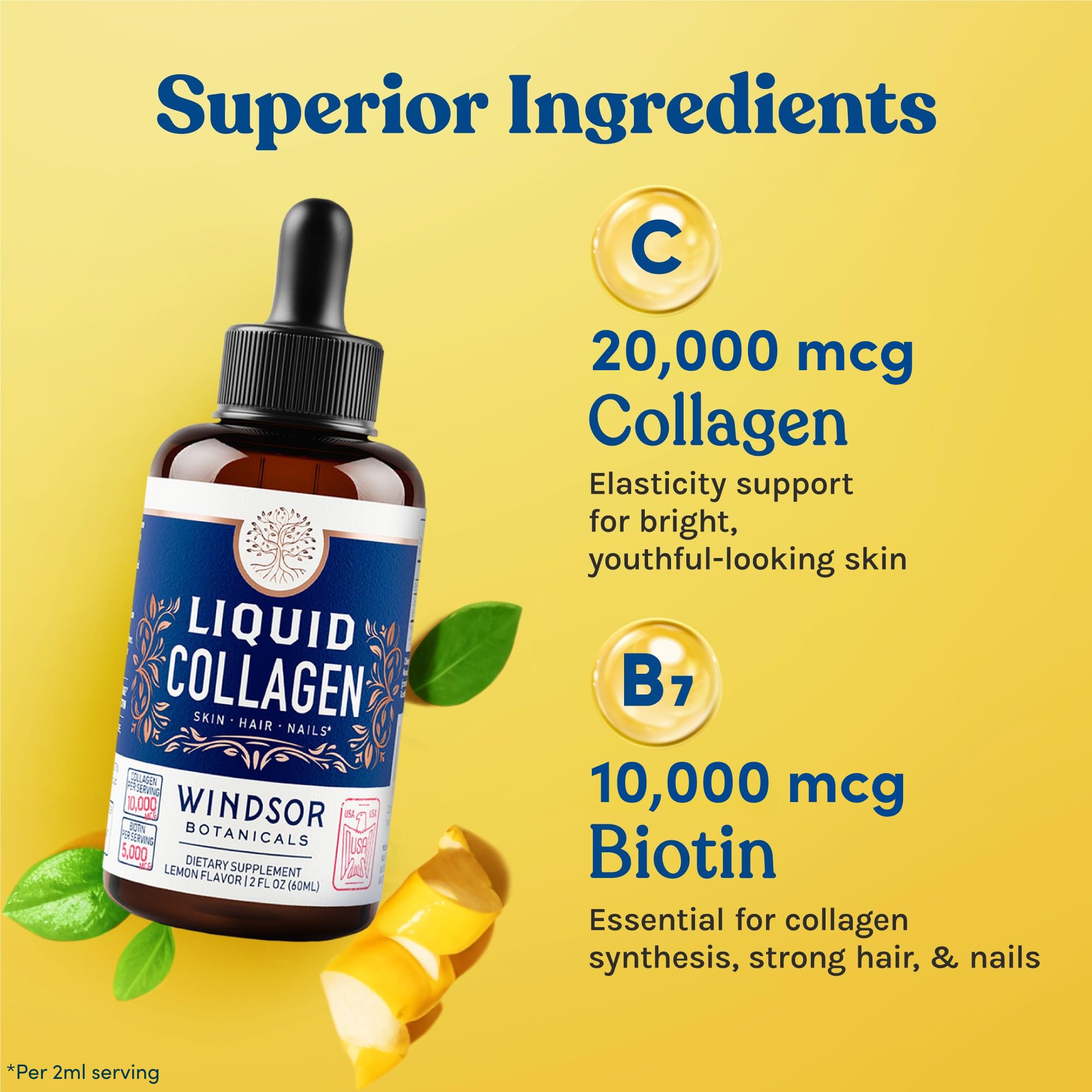 WINDSOR BOTANICALS Collagen Supplement ingredients list