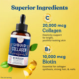 WINDSOR BOTANICALS Collagen Supplement ingredients list