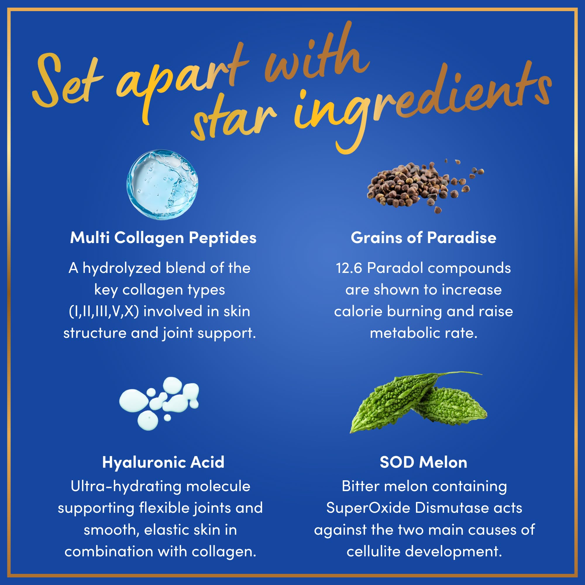 WINDSOR BOTANICALS Multi Collagen Capsules on a wooden table