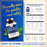 WINDSOR BOTANICALS Oral Probiotics ingredients list