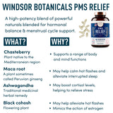 WINDSOR BOTANICALS PMS Complex ingredients list