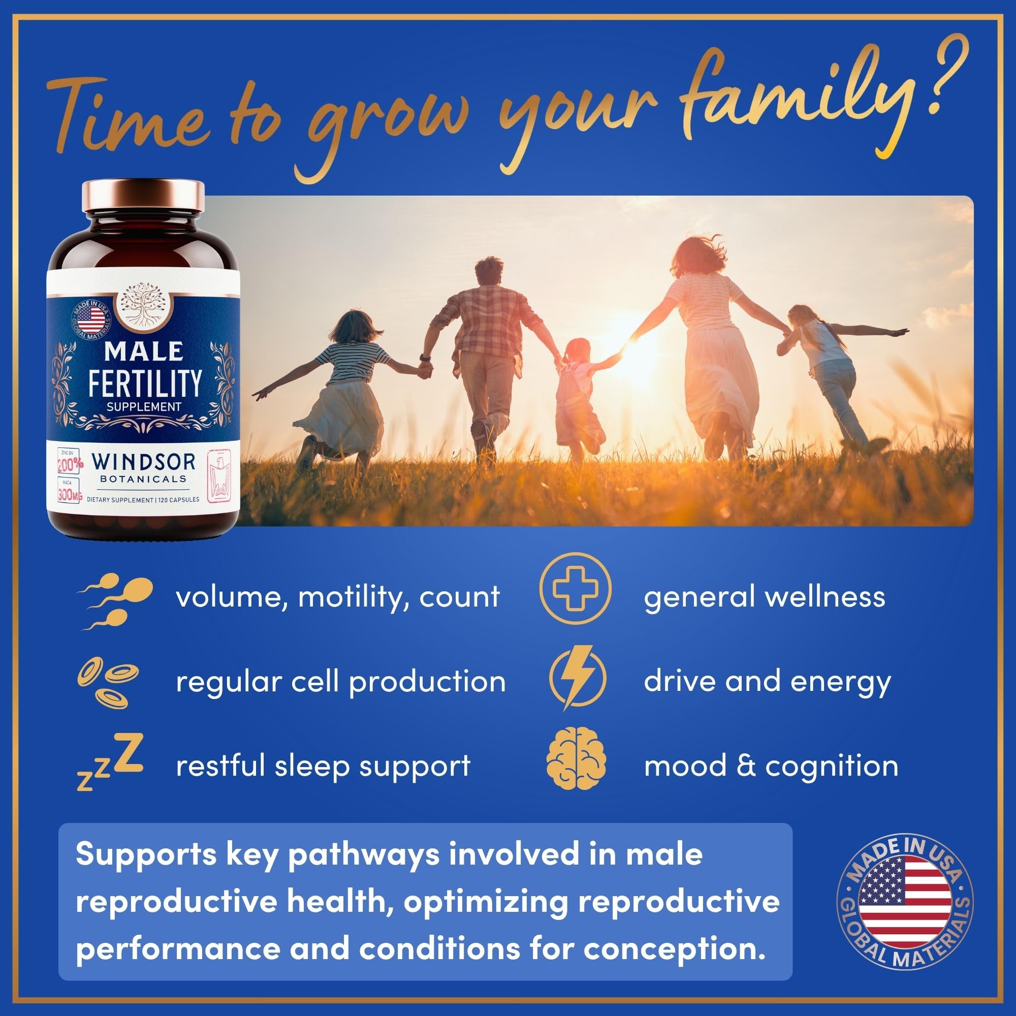 WINDSOR BOTANICALS Prenatal Vitamins side view showing capsule details