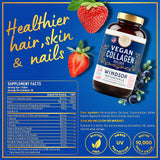 WINDSOR BOTANICALS Vegan Collagen Tablets packaging