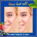 WINDSOR BOTANICALS Vegan Collagen Tablets side view