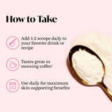 Winged Wellness Glow Up Collagen Powder side view packaging