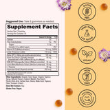 Winged Wellness Rise Up Gummies with a hand holding two gummies