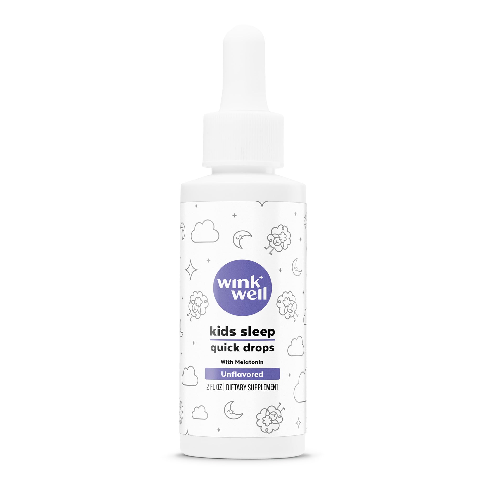 Wink Naturals Kids Liquid Melatonin Drops 2 Fl Oz lifestyle scene