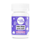 Wink Naturals Kids Melatonin Chewable Melts 30 count packaging front view