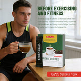 Wins Town Green Coffee Bean Powder 200g side view