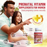 Wins Town Prenatal Vitamins side view showing tablet details