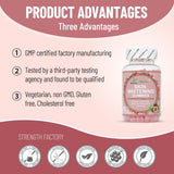 Wins Town Skin Whitening Gummies with passion fruit flavour