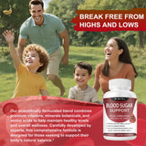 WINYEL Blood Sugar Complex Supplement capsules close-up