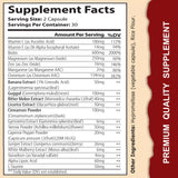 WINYEL Blood Sugar Complex Supplement on a wooden table