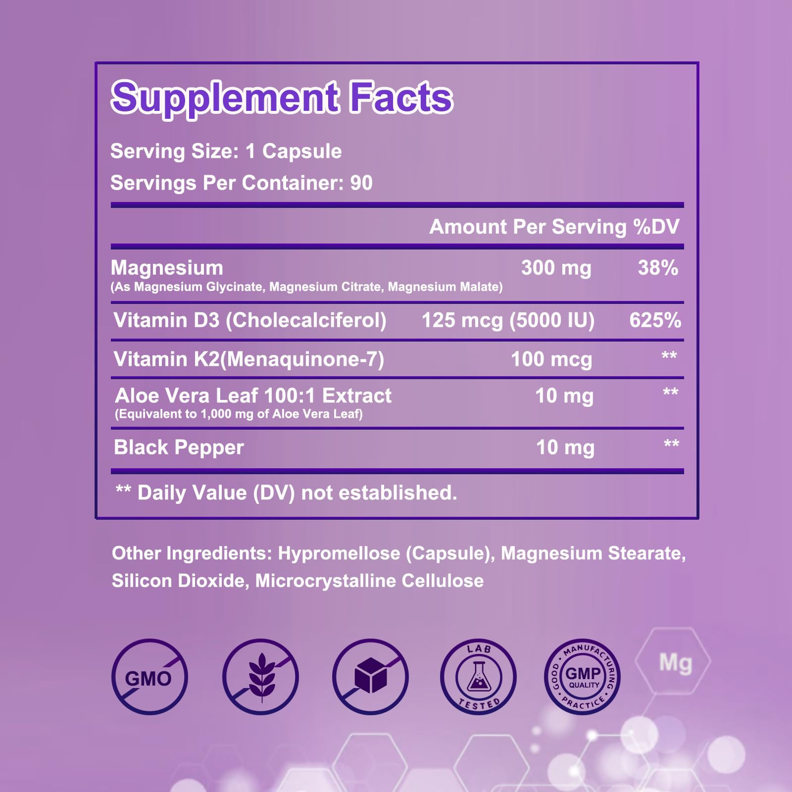 WINYEL Magnesium Complex 50g with a glass of water