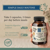Wise Woman Herbals Ginger Capsules with a measuring spoon