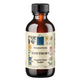 Wise Woman Herbals Hawthorn Botanical Syrup front view with label