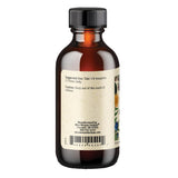 Wise Woman Herbals Hawthorn Botanical Syrup with a teaspoon